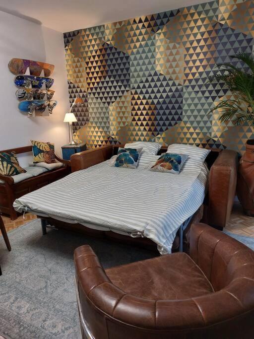 Le Cosy-Chic - T3 Balneo A Villeurbanne / Lyon Luaran gambar