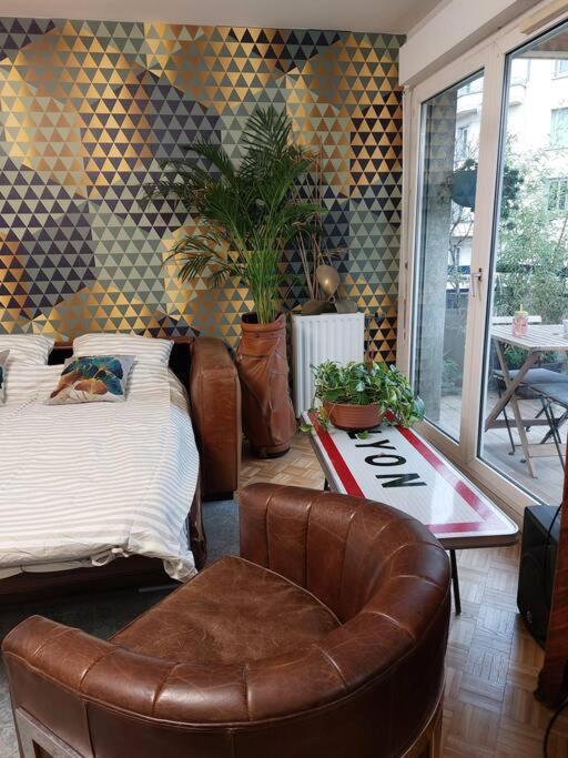 Le Cosy-Chic - T3 Balneo A Villeurbanne / Lyon Luaran gambar